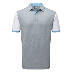 FootJoy Stretch Pique Colour Block and Contrast Trim - (Athletic Fit)